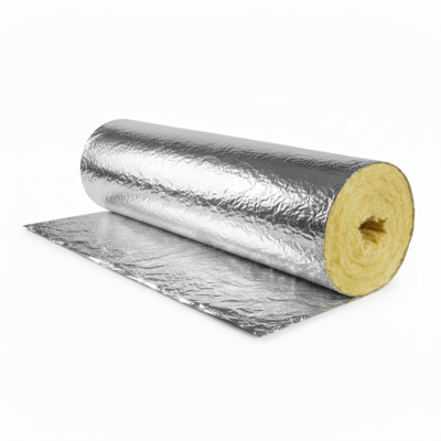 LANA FIBRA DE VIDRIO + ALUMINIO